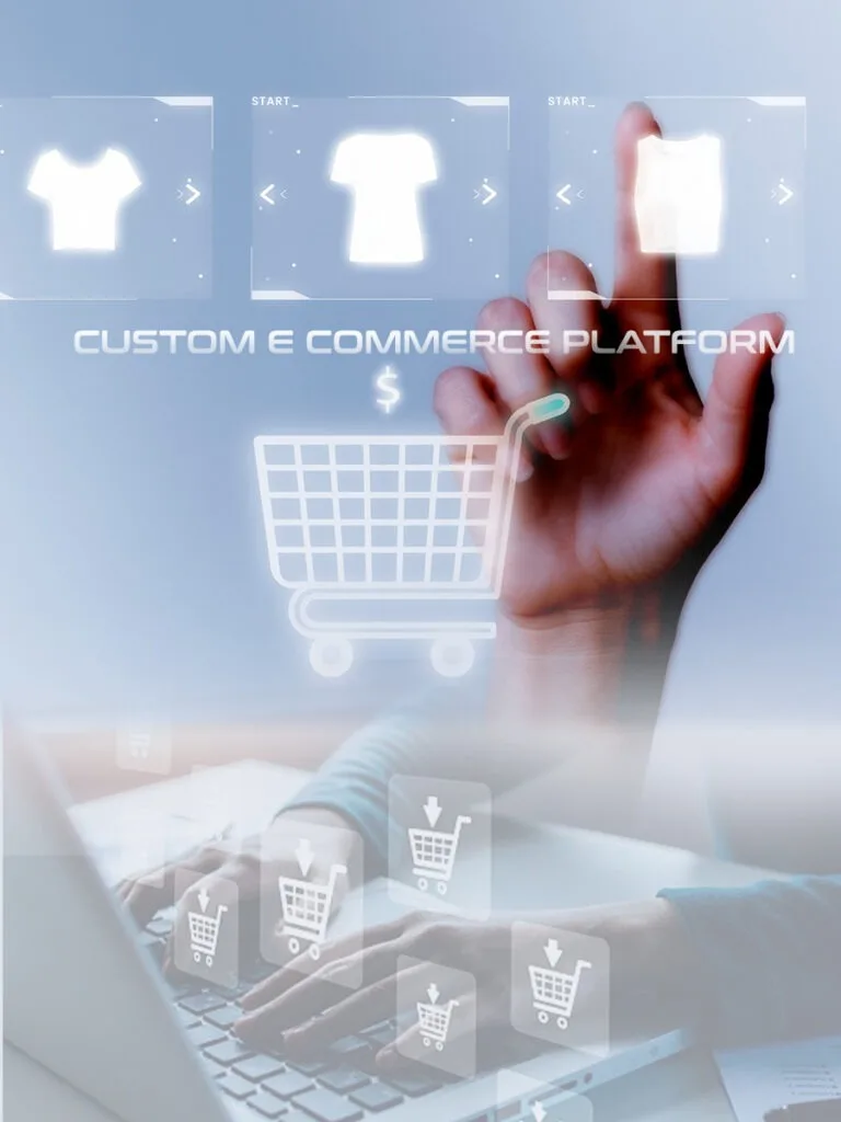 Small business owner managing their online store